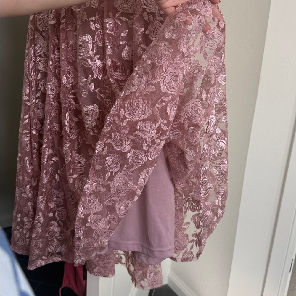 Lulus Jacqueline Floral Embroidered Open Back Dres - Picture 11 of 12